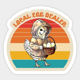 Local Egg Dealer Sticker